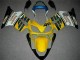 Honda CBR 600 F4i 2001-2003 Verkleidungen - Gelb Weiß