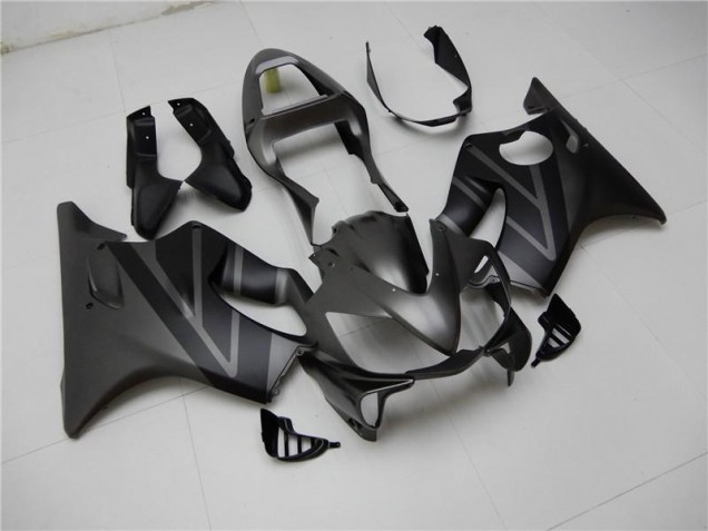 Honda CBR 600 F4i 2001-2003 Verkleidungen - Matt Schwarz Grau