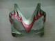 Honda CBR 600 F4i 2001-2003 Verkleidungen - Rot Flamme Silber