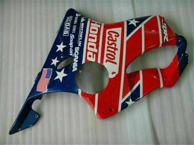 Honda CBR 600 F4i 2004-2007 Verkleidungen - Blau Rot Castrol Zykluswelt