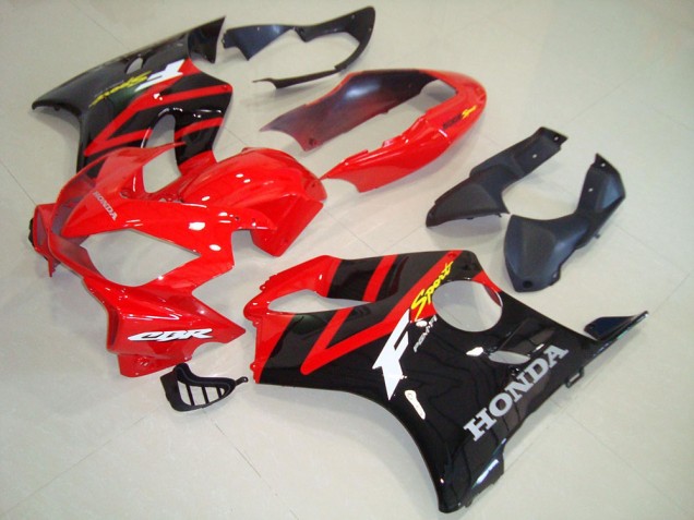 Honda CBR 600 F4i 2004-2007 Verkleidungen - Rot Schwarz Rot Tail