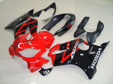 Honda CBR 600 F4i 2004-2007 Verkleidungen - Schwarz Rot
