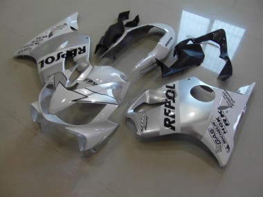 Honda CBR 600 F4i 2004-2007 Verkleidungen - Weiß Repsol