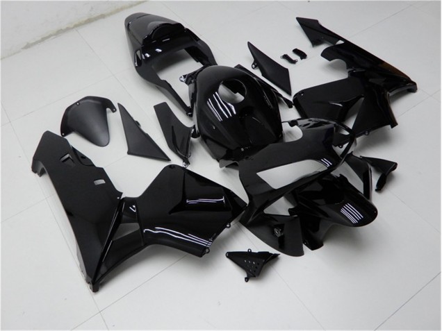 Honda CBR 600 RR 2003-2004 Verkleidung - Glänzend Schwarz