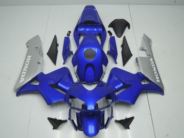 Honda CBR 600 RR 2003-2004 Verkleidungen - Blau Silber