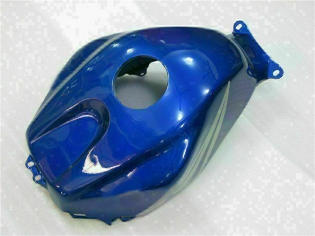 Honda CBR 600 RR 2003-2004 Verkleidungen - Blau mit silberner Flamme