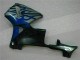 Honda CBR 600 RR 2003-2004 Verkleidungen - Blau mit silberner Flamme