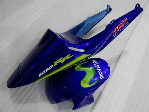 Honda CBR 600 RR 2003-2004 Verkleidungen - BlauGrün Movistar Castrol
