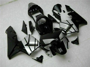 Honda CBR 600 RR 2003-2004 Verkleidungen - Glänzend Schwarz