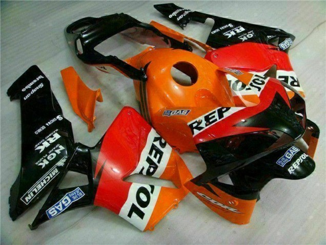 Honda CBR 600 RR 2003-2004 Verkleidungen - Orange Repsol