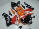 Honda CBR 600 RR 2003-2004 Verkleidungen - Orange Rot Schwarz Repsol