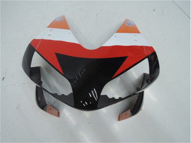 Honda CBR 600 RR 2003-2004 Verkleidungen - Orange Rot Schwarz Repsol
