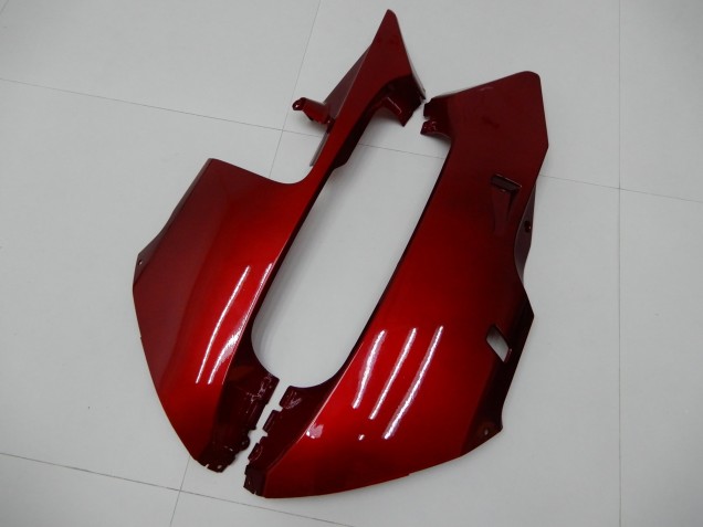 Honda CBR 600 RR 2003-2004 Verkleidungen - Rot Schwarz