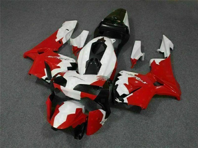 Honda CBR 600 RR 2003-2004 Verkleidungen - Rot Weiß