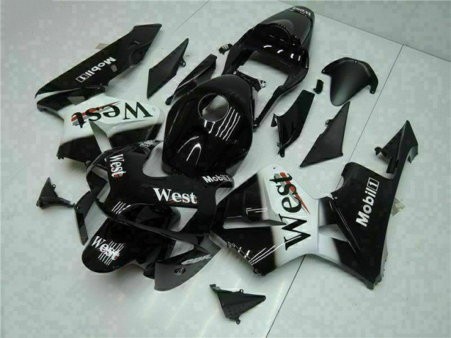 Honda CBR 600 RR 2003-2004 Verkleidungen - Schwarz West