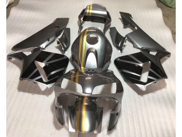 Honda CBR 600 RR 2003-2004 Verkleidungen - Silber Gold Schwarz