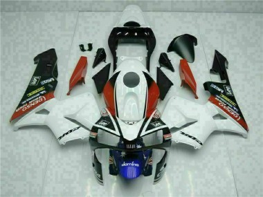Honda CBR 600 RR 2003-2004 Verkleidungen - Weiß Blau