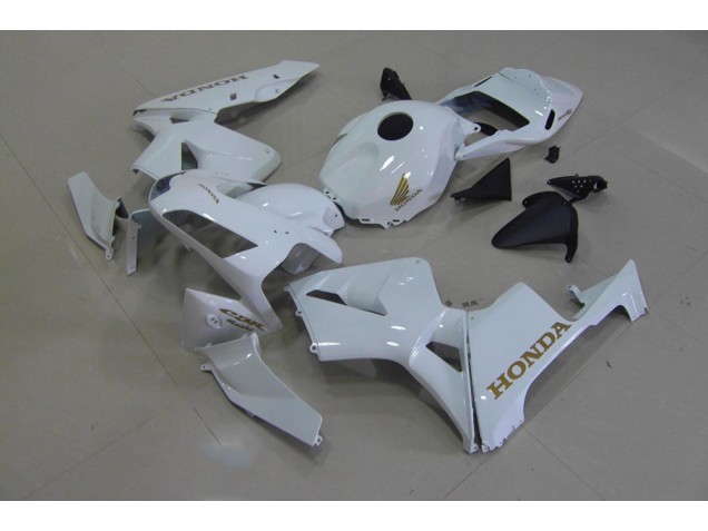 Honda CBR 600 RR 2003-2004 Verkleidungen - Weiß Gold