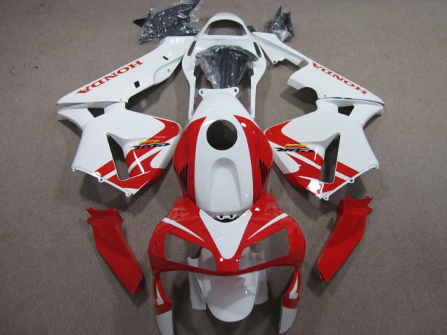 Honda CBR 600 RR 2003-2004 Verkleidungen - Weiß Rot