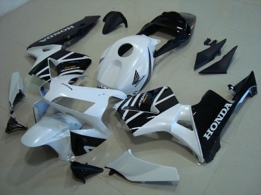 Honda CBR 600 RR 2003-2004 Verkleidungen - Weiß Schwarz