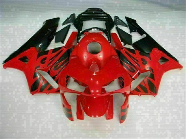 Honda CBR 600 RR 2003-2004 VollVerkleidungen & Plastik - Rot Schwarz