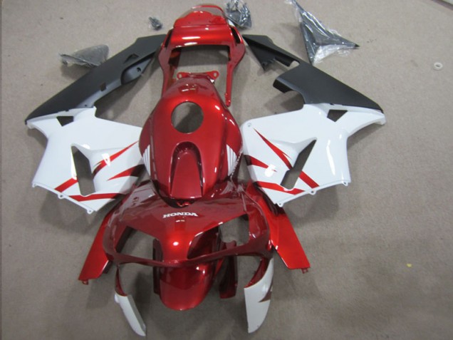 Honda CBR 600 RR 2003-2004 Vollverkleidung - Rot Weiß