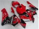 Honda CBR 600 RR 2005-2006 Verkleidung & Plastik - Rot Schwarz