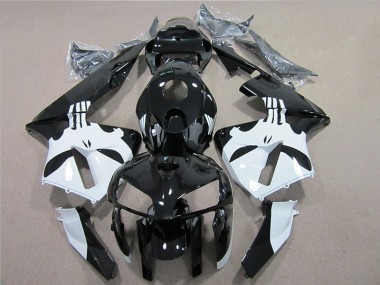 Honda CBR 600 RR 2005-2006 Verkleidung - Schwarz Weiß