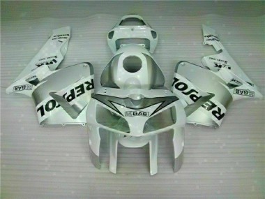 Honda CBR 600 RR 2005-2006 Verkleidung - Weiß Repsol