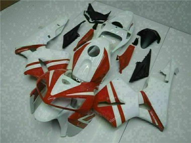 Honda CBR 600 RR 2005-2006 Verkleidung - Weiß Rot