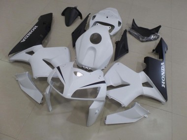 Honda CBR 600 RR 2005-2006 Verkleidung - Weiß Schwarz
