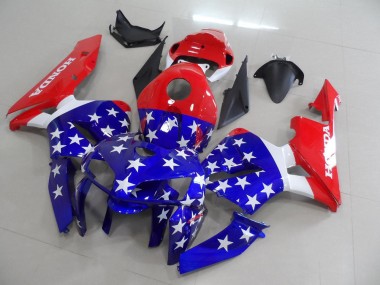 Honda CBR 600 RR 2005-2006 Verkleidungen - Amerikanische Flagge