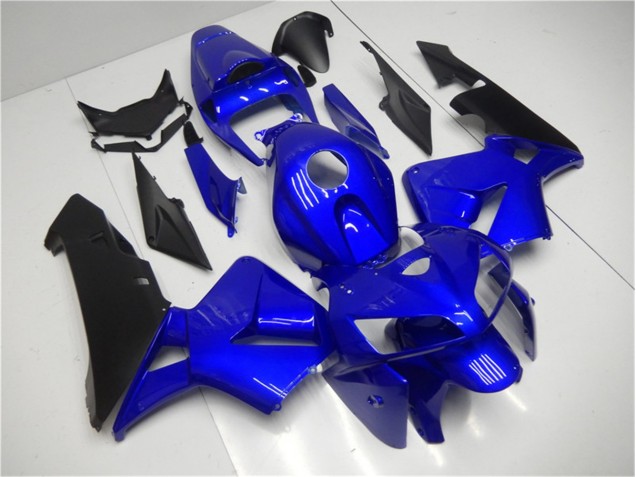Honda CBR 600 RR 2005-2006 Verkleidungen - Blau Schwarz