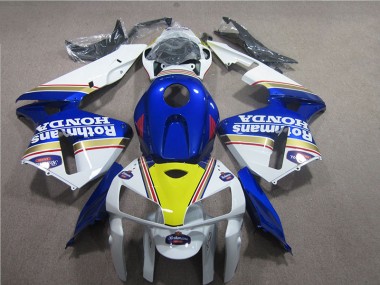 Honda CBR 600 RR 2005-2006 Verkleidungen - Blau Weiß Rothmans