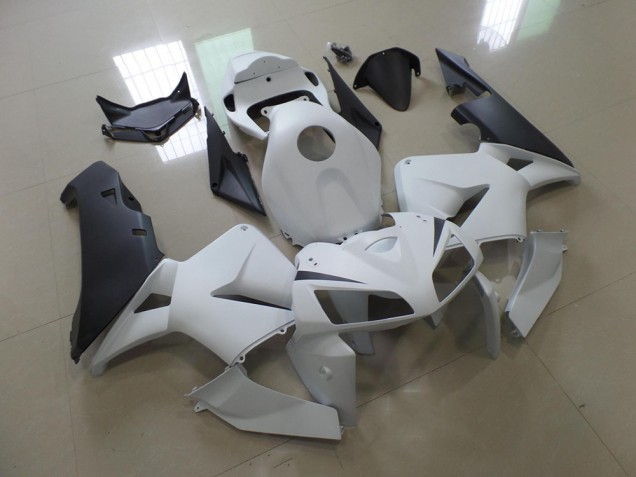Honda CBR 600 RR 2005-2006 Verkleidungen Komplett Sets - Weiß Schwarz Honda CBR 600 RR 2005-2006 Verkleidungen Komplett Sets - Weiß Schwarz