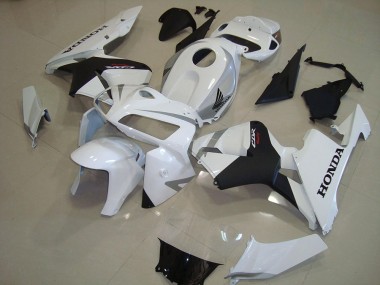 Honda CBR 600 RR 2005-2006 Verkleidungen - Perl Weiß Matt Schwarz