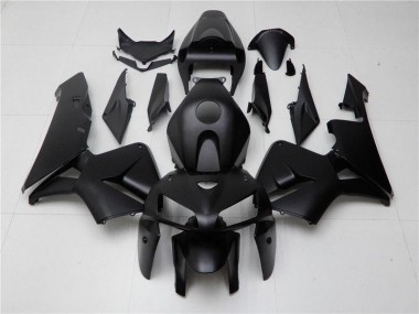 Honda CBR 600 RR 2005-2006 Verkleidungen & Plastik - Matt Schwarz