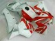 Honda CBR 600 RR 2005-2006 Verkleidungen & Plastik - Rot Weiß