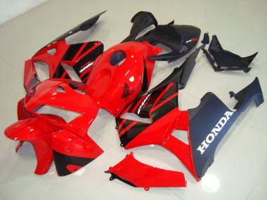 Honda CBR 600 RR 2005-2006 Verkleidungen - Rot Schwarz