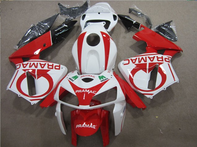 Honda CBR 600 RR 2005-2006 Verkleidungen - Rot Weiß PRAMAC