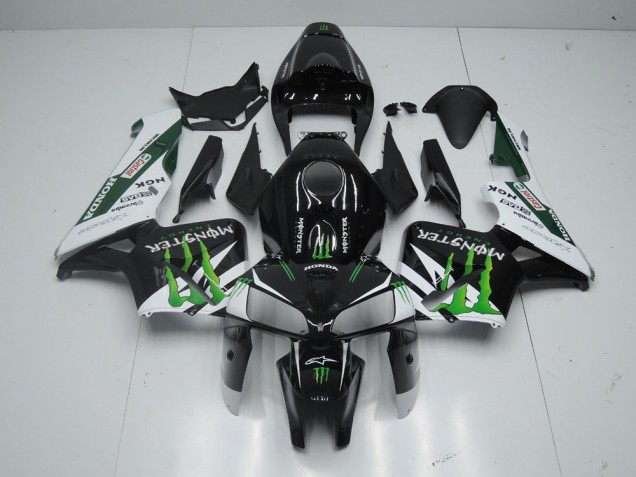 Honda CBR 600 RR 2005-2006 Verkleidungen - Schwarz Monster