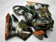 Honda CBR 600 RR 2005-2006 Verkleidungen - Schwarz Orange BACARDI