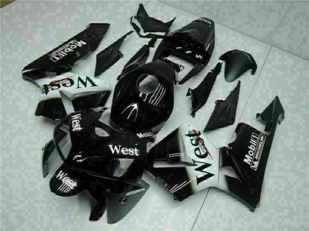 Honda CBR 600 RR 2005-2006 Verkleidungen - Schwarz West