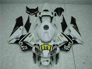 Honda CBR 600 RR 2005-2006 Verkleidungen - Weiß Playboy 14