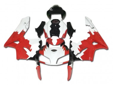 Honda CBR 600 RR 2005-2006 Vollverkleidung - Rot Weiß Schwarz