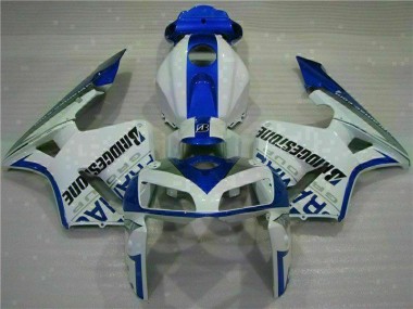 Honda CBR 600 RR 2005-2006 Vollverkleidung - Weiß Blau