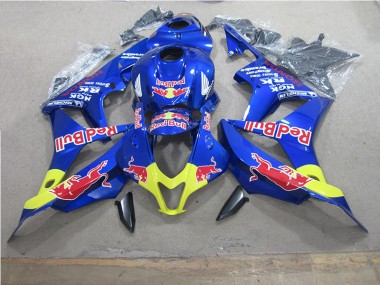 Honda CBR 600 RR 2007-2008 Verkleidungen - Blau Rot Bull