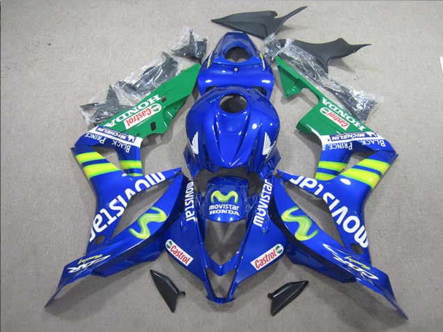 Honda CBR 600 RR 2007-2008 Verkleidungen - Blau Weiß Movistar Honda CBR 600 RR 2007-2008 Verkleidungen - Blau Weiß Movistar