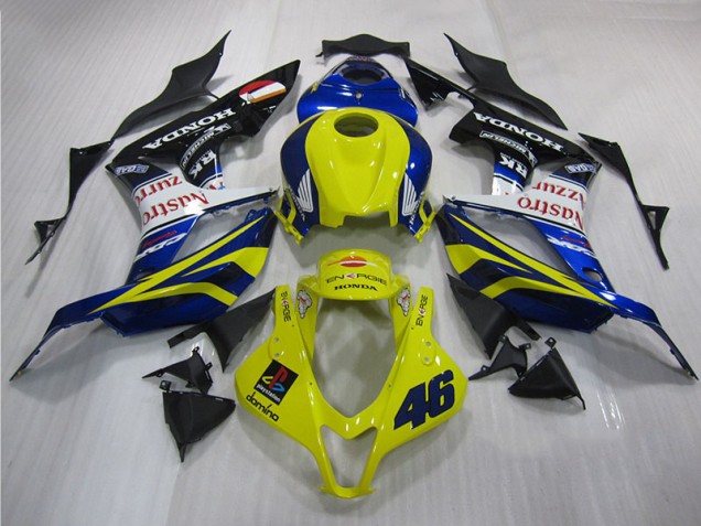 Honda CBR 600 RR 2007-2008 Verkleidungen - Gelb Blau 46