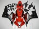 Honda CBR 600 RR 2007-2008 Verkleidungen Komplett Sets - Schwarz Rot